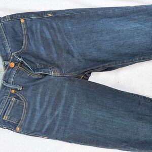 Madewell Women's Skinny Jeans in Dark Blue Denim